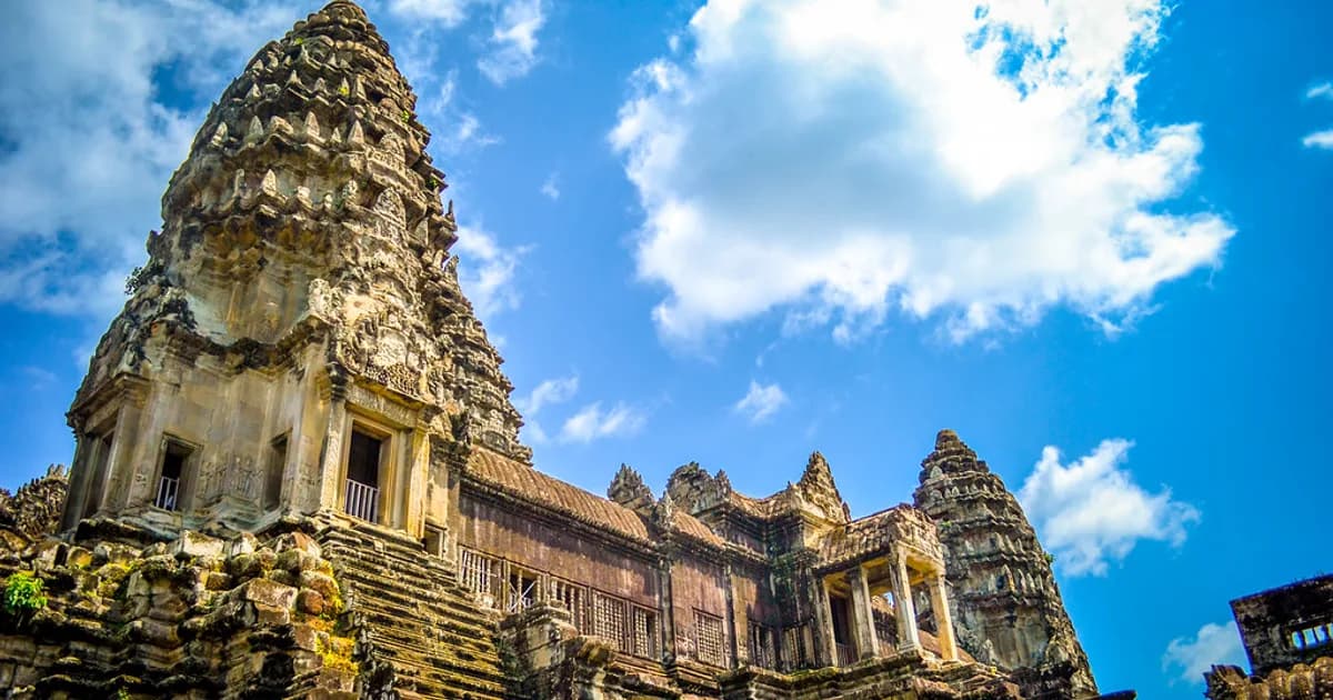 Templos de Angkor Wat, Siem Reap, Camboya
