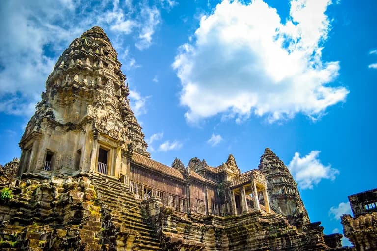 Templos de Angkor Wat, Siem Reap, Camboya