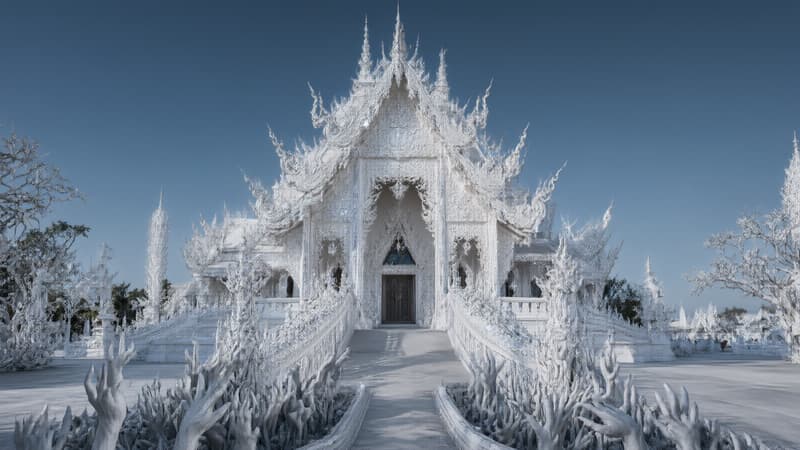 Wat Rong Khun, el Templo Blanco de Chiang Rai