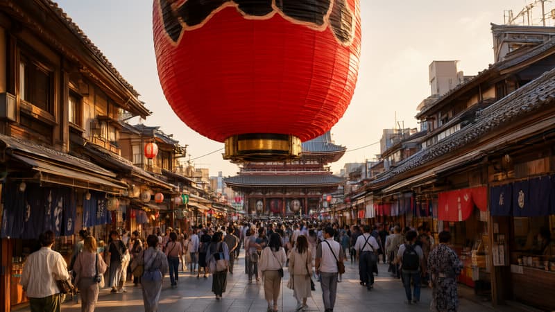 Día 03: Templo Senso-ji en Asakusa, Tokio