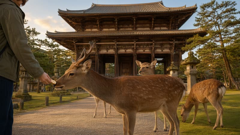 Día 07: Parque de Nara con ciervos y templo Todai-ji
