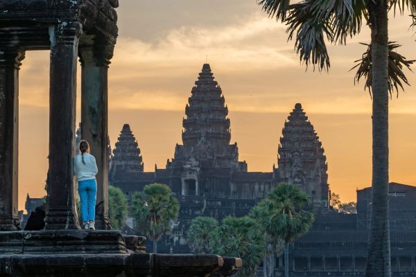 Angkor Wat al amanecer